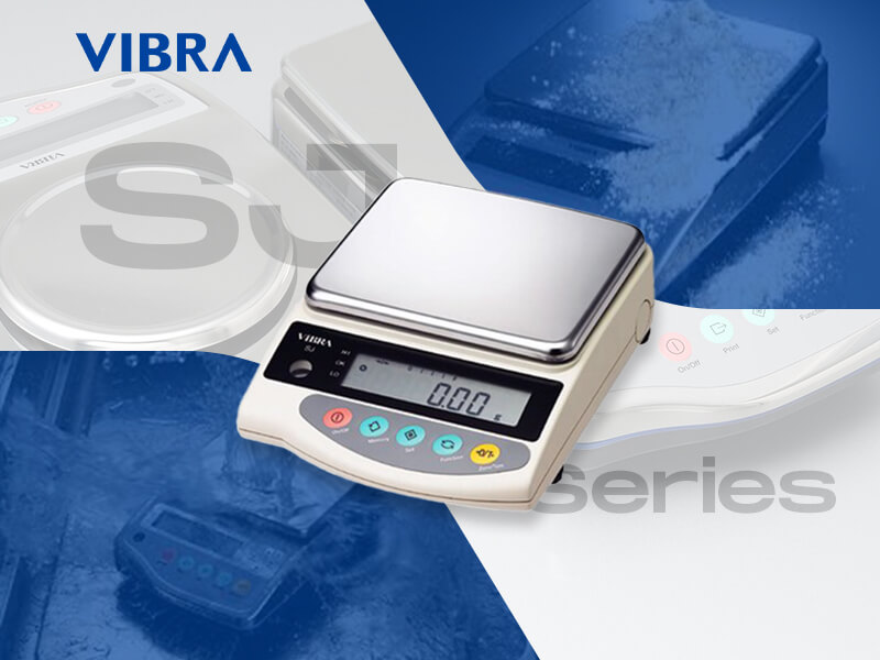 Vibra SJ Series untuk Timbangan Portable dan Rutinitas Penimbangan Harian